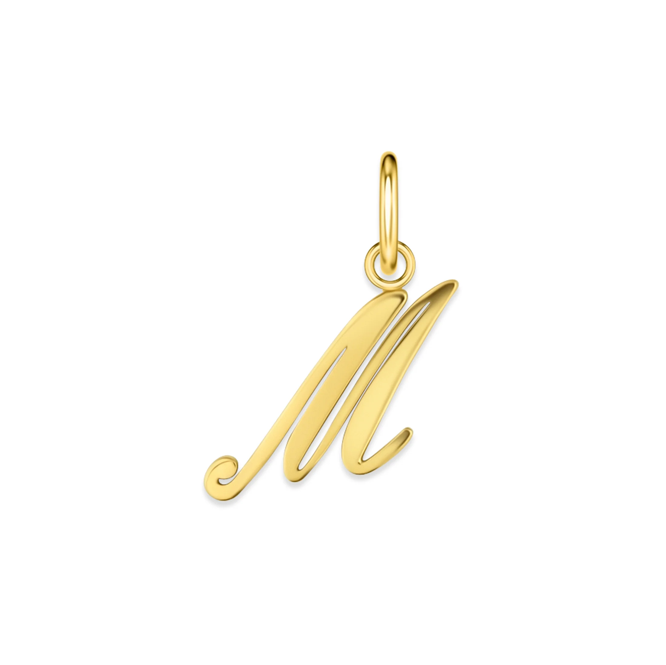 The Cursive Letter Charm - Gold - Image 17